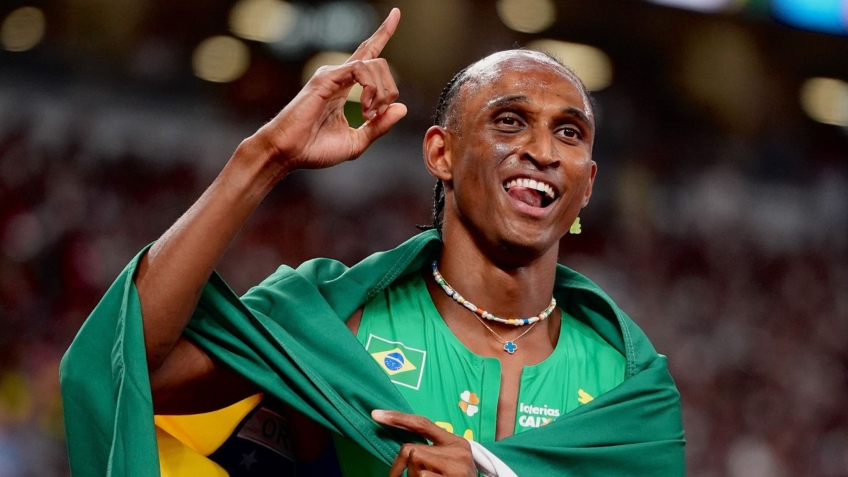 Alison dos Santos vence y Matheus Lima es bronce en los 300 metros con vallas de la Diamond League de Shanghái