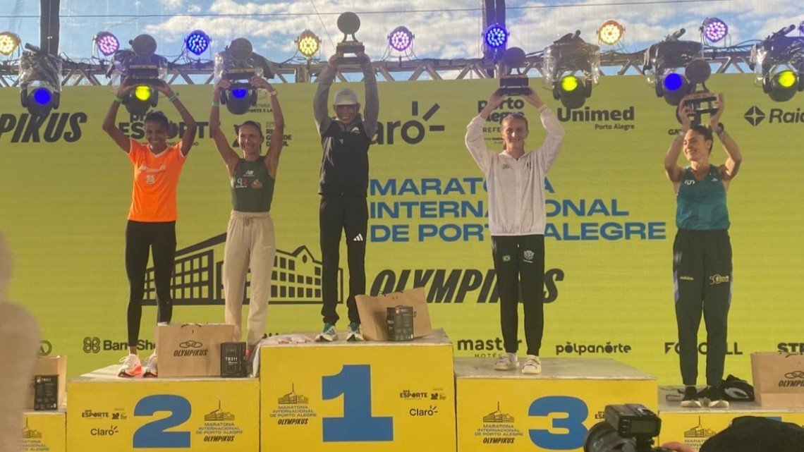 Media Maratón de Porto Alegre tiene récord en la prueba femenina