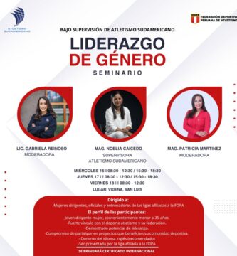 SEMINARIO LIDERAZGO DE GÉNERO Perú 2024