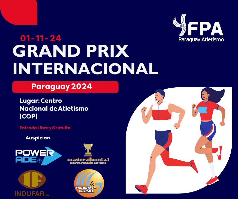 Grand Prix de Atletismo Paraguay 2024: La Cita Imperdible del Deporte Sudamericano