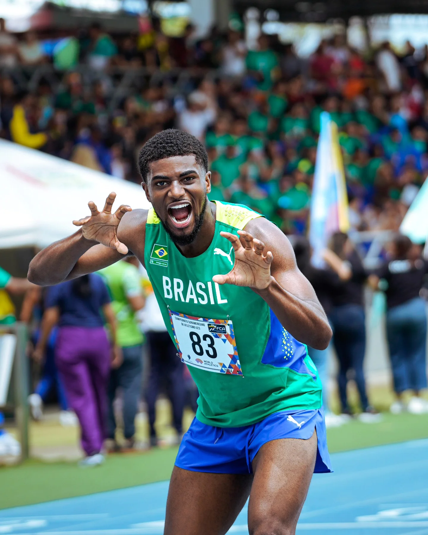 Brasil lidera el Sudamericano U23 en Bucaramanga