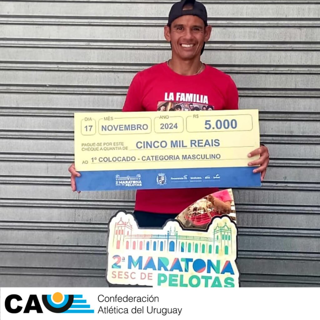 Richard Sosa Triunfa en el Maratón Internacional de Pelotas, Brasil 1 Richard Sosa Triunfa en el Maratón Internacional de Pelotas, Brasil