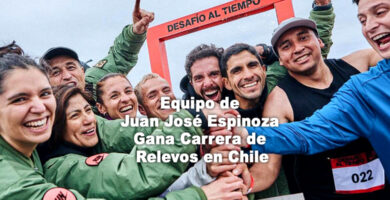 Equipo de Juan José Espinoza Gana Carrera de Relevos en Chile