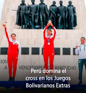Perú domina el cross en los Juegos Bolivarianos Extras en Ayacucho
