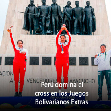 Perú domina el cross en los Juegos Bolivarianos Extras en Ayacucho