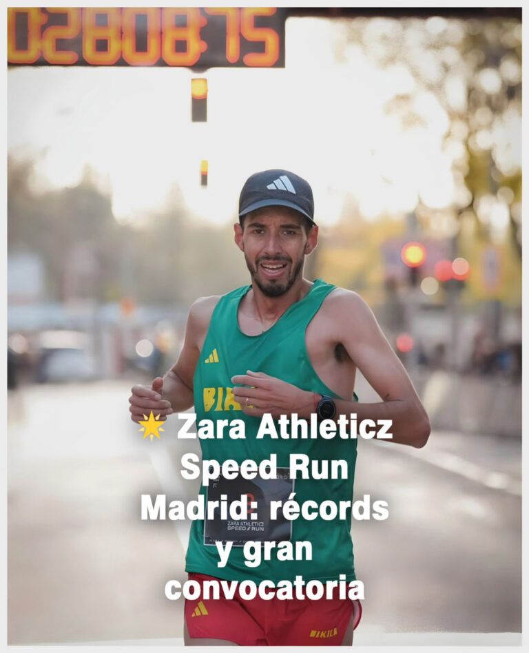 🌟 Zara Athleticz Speed Run Madrid: récords y gran convocatoria