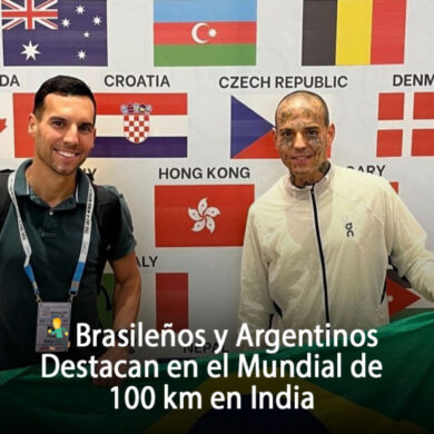 Brasileños y Argentinos Destacan en el Mundial de 100 km en India