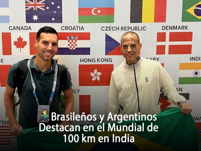 Brasileños y Argentinos Destacan en el Mundial de 100 km en India