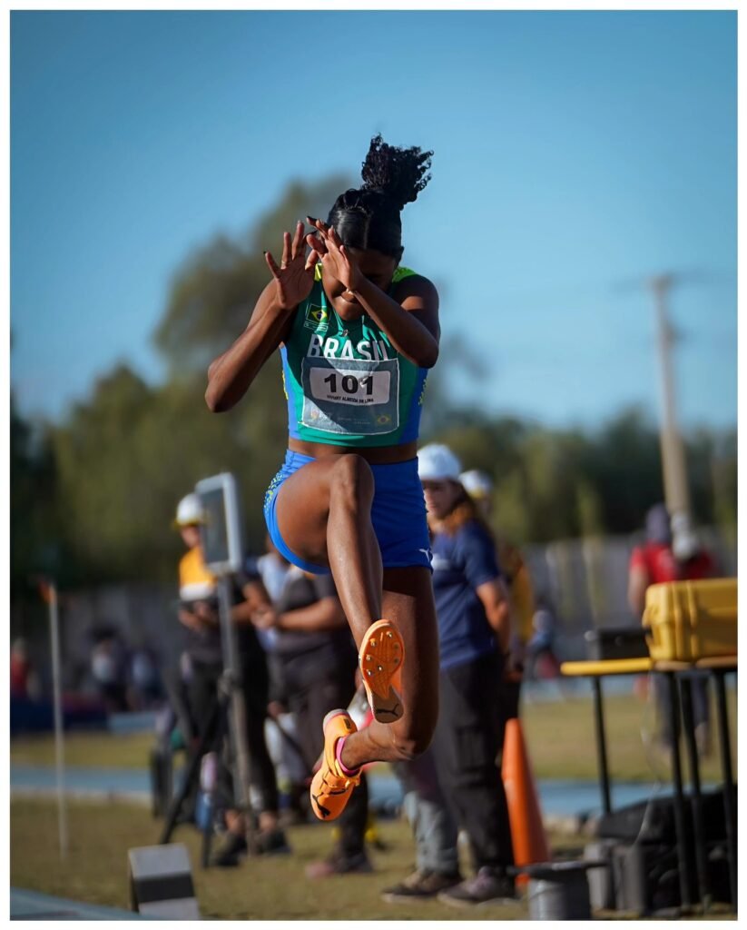 🇧🇷 ¡Doblete Brasileño en Salto Triple Femenino! 🏆✨ 1 ¡Doblete Brasileño en Salto Triple Femenino!