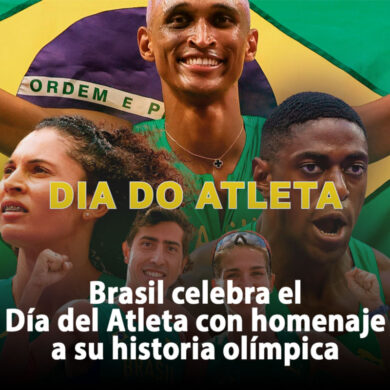 Brasil celebra el Día del Atleta con homenaje a su historia olímpica