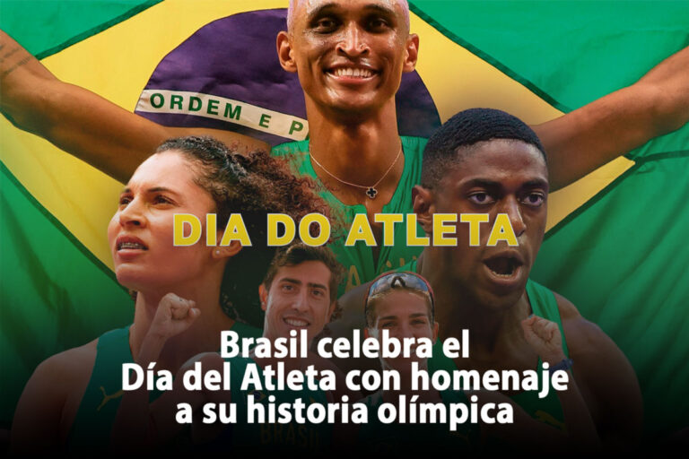 Brasil celebra el Día del Atleta con homenaje a su historia olímpica