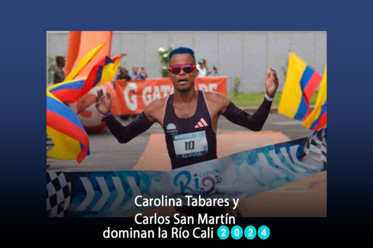 🎖️ Carlos San Martín y Carolina Tabares dominan la Río Cali 2024