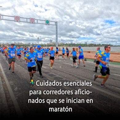 Cuidados esenciales para corredores aficionados que se inician en maratón