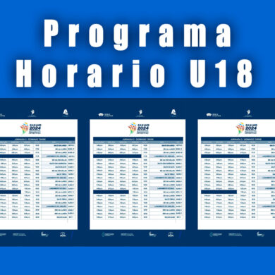 imagen destacada de la noticia de programa horario sudamericano u18 de atletismo