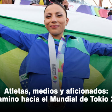 Letícia Oro Mello, medallista de bronce en el Mundial de Oregón (Foto: Carol Coelho/CBAt)