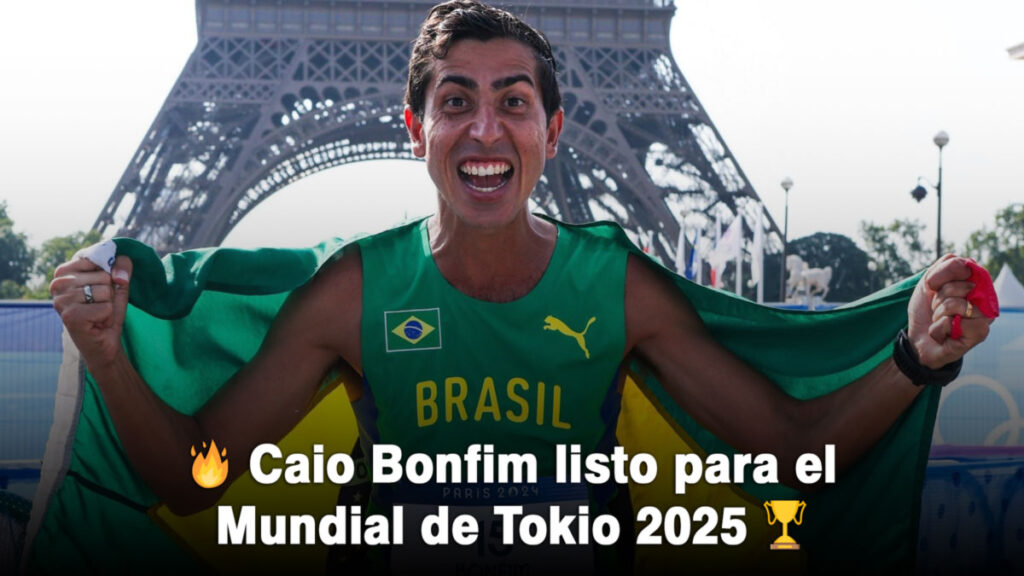 Caio Bonfim listo para el Mundial de Tokio 2025