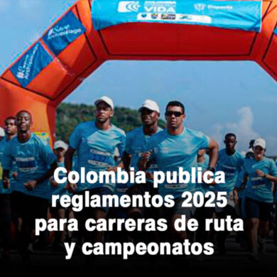 Colombia publica reglamentos 2025 para carreras de ruta y campeonatos