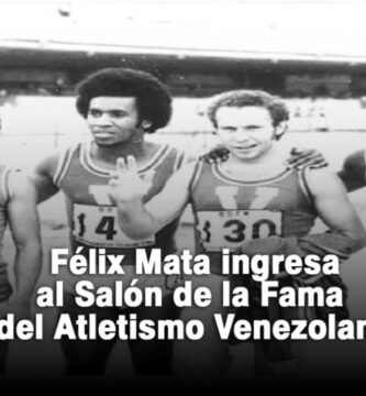 Félix Mata ingresa al Salón de la Fama del Atletismo Venezolano