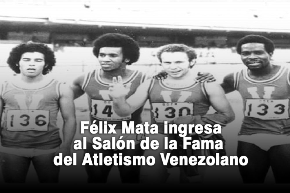 Félix Mata ingresa al Salón de la Fama del Atletismo Venezolano