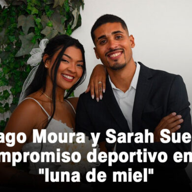 Thiago Moura y Sarah Suelen: Compromiso deportivo en su luna de miel