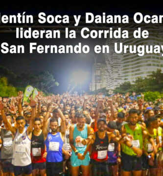 Valentín Soca y Daiana Ocampo lideran la Corrida de San Fernando en Uruguay