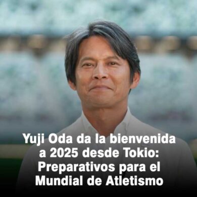 Yuji Oda da la bienvenida a 2025 desde Tokio: Preparativos para el Mundial de Atletismo