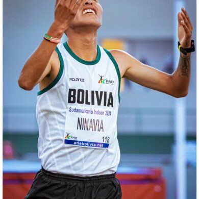 Ninavia brilla con doble triunfo en Naci Indoor de Bolivia