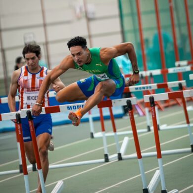 Brasil arrasa en las vallas en el Sudamericano Indoor