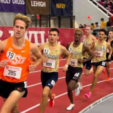 Joaquín Campos rompe el récord chileno de 5.000 metros indoor