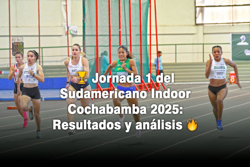 Jornada 1 Indoor Cochabamba 2025 Resultados y análisis