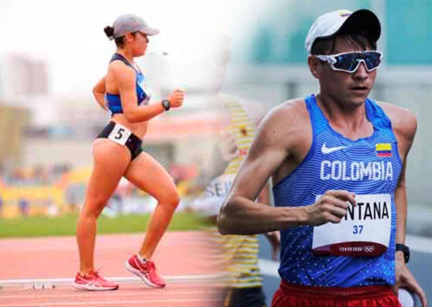 Montaña y Chalarca ganaron el Nacional de Marcha en Colombia