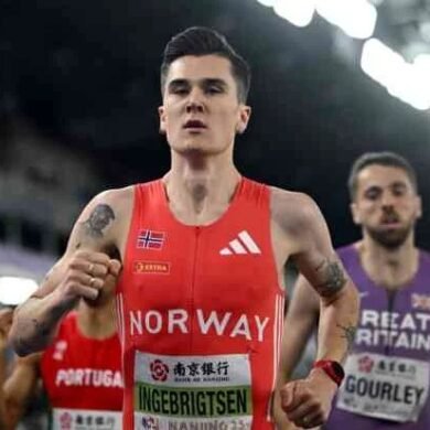 Ingebrigtsen logra doblete dorado en Nanjing