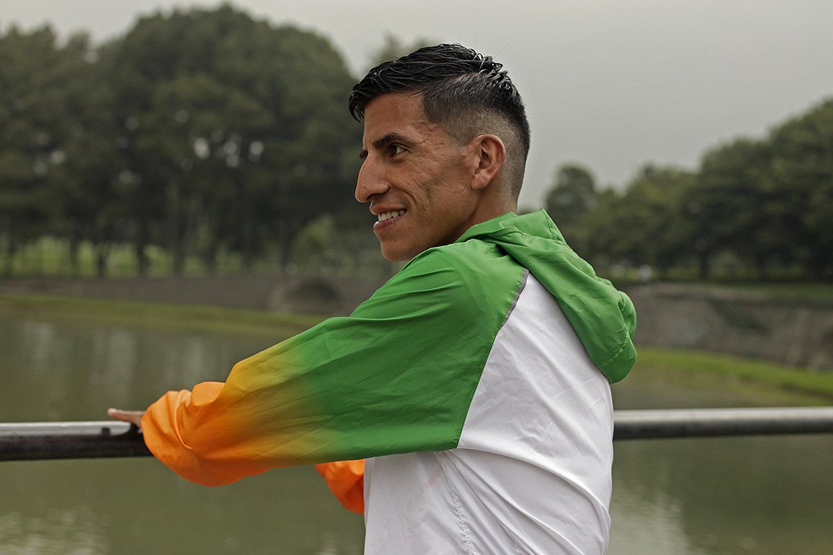 Iván González roza el récord colombiano en el Medio Maratón de Lisboa