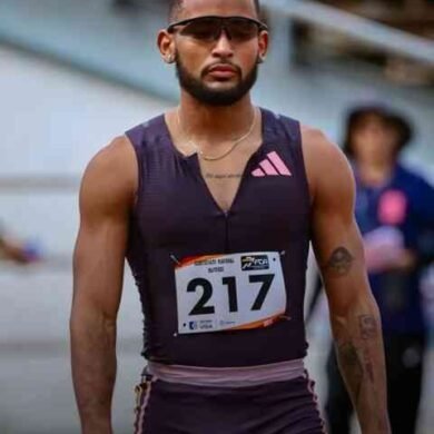 Neiker Abello brilla con 20.67 en los 200 metros en Bogotá
