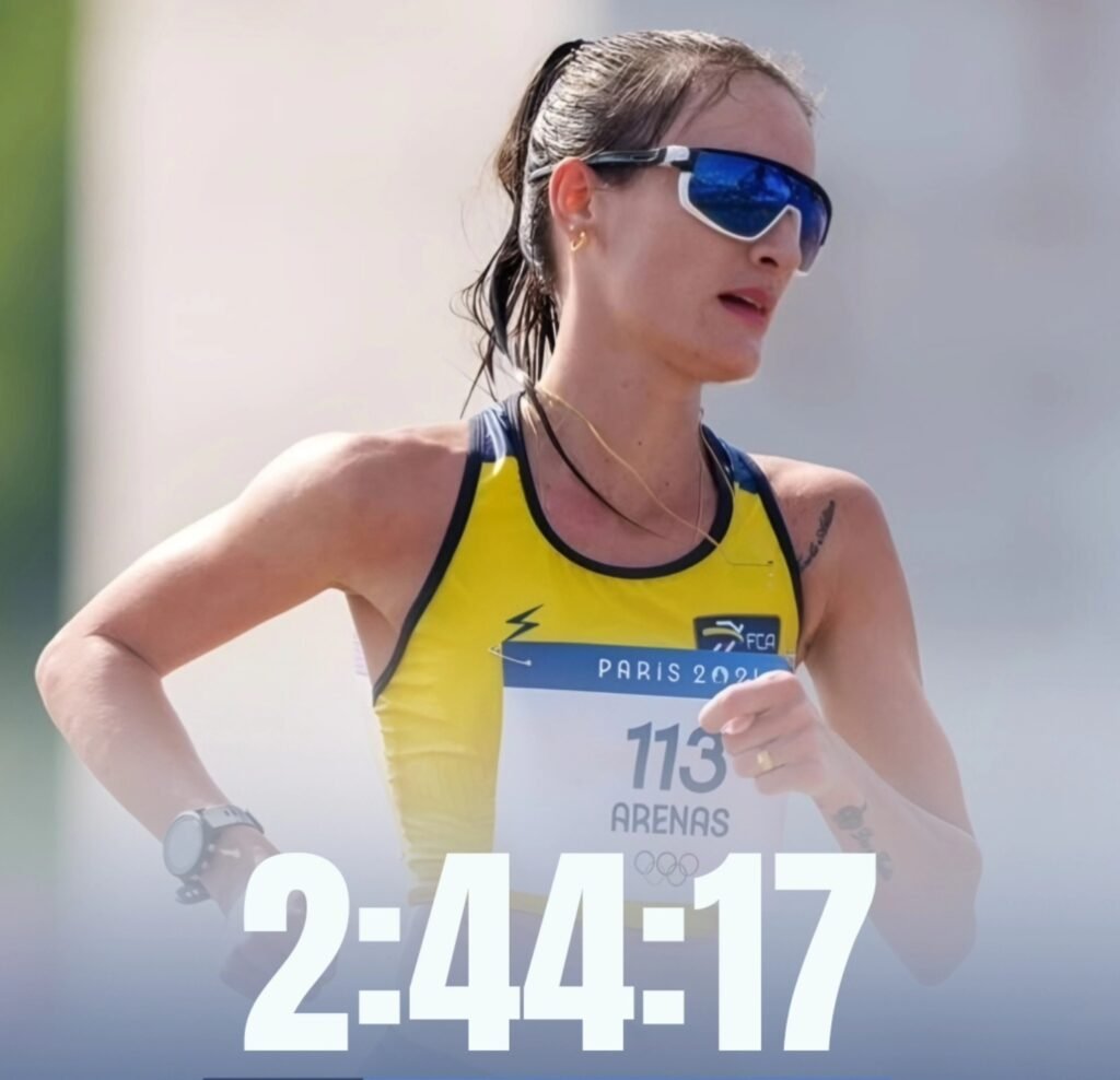 Sandra Arenas establece récord nacional en los 35 km marcha 🇨🇴🚶♀️ 1 Sandra Arenas rompe récord colombiano en 35 km marcha