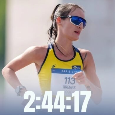 Sandra Arenas rompe récord colombiano en 35 km marcha