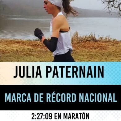 Histórico! Julia Paternain arrasa récord uruguayo de maratón