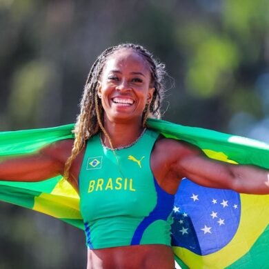Vitória Rosa arrasa en los 100 metros y domina Sudamérica