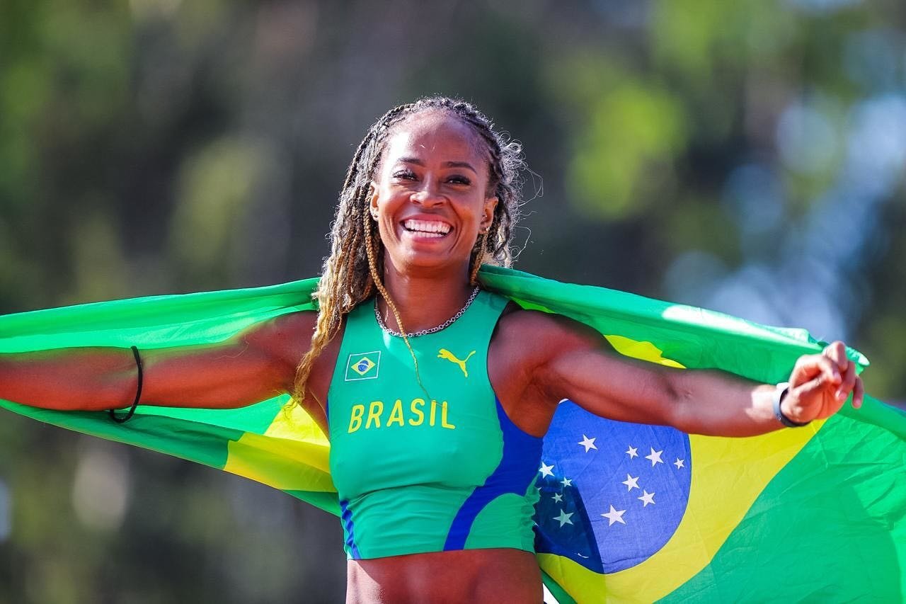 Vitória Rosa arrasa en los 100 metros y domina Sudamérica