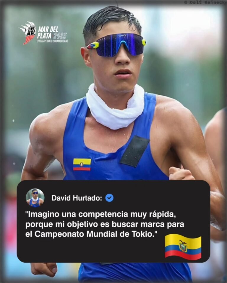 David Hurtado enfocado en Mar del Plata 2025: “Busco la marca para el Mundial de Tokio” 22 David Hurtado enfocado en Mar del Plata 2025
