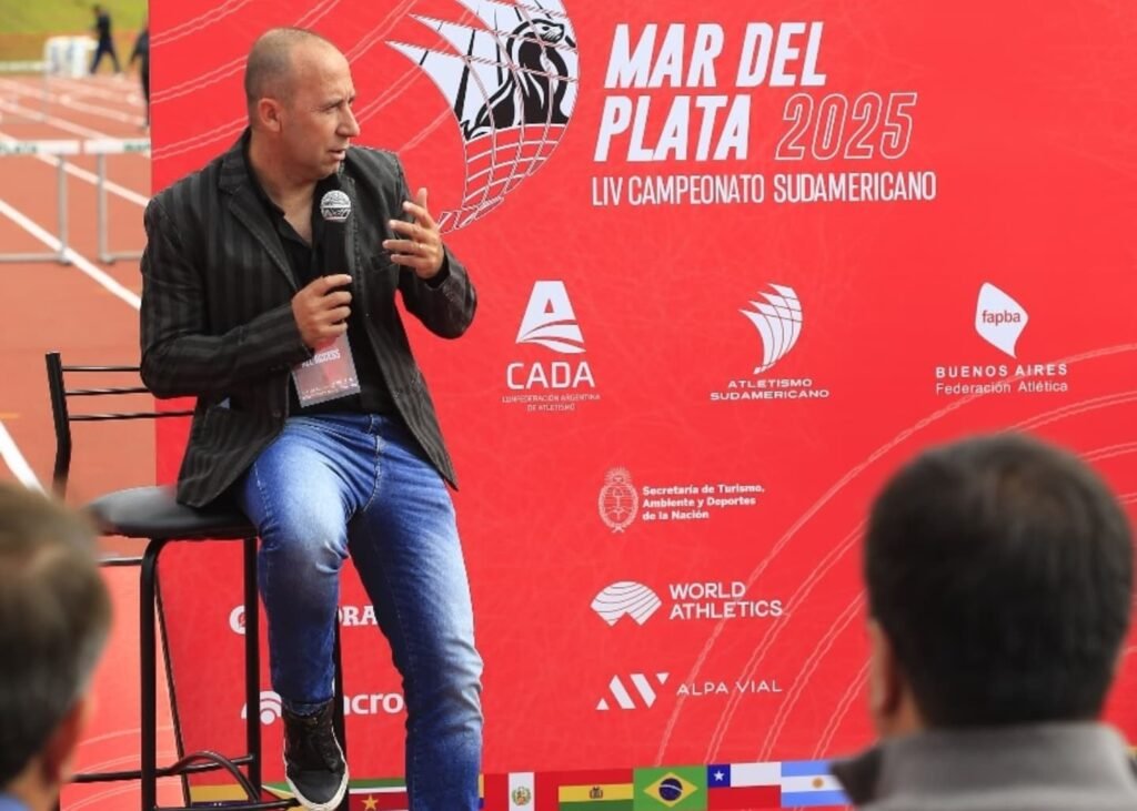 🎉 El Sudamericano de Atletismo Mar del Plata 2025 ya se vive: ¡conferencia de lanzamiento y transmisión en vivo! 6 ConSudAtle Noticias del Atletismo Sudamericano