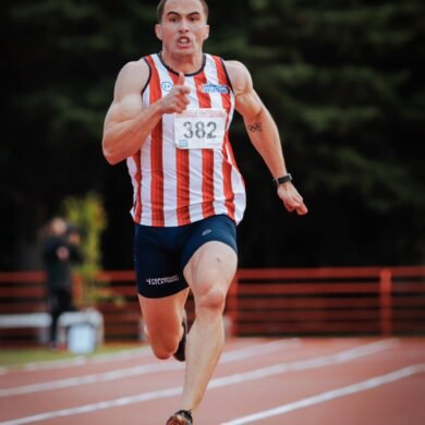 César Almirón hace historia: primer velocista paraguayo campeón sudamericano