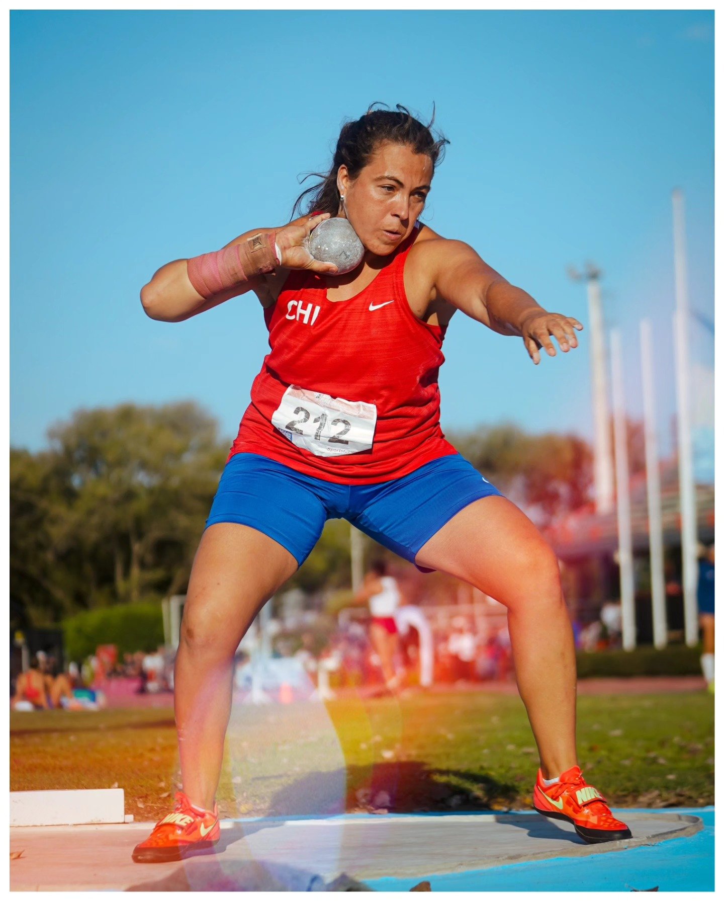 Ivana Gallardo conquista el oro en bala y lidera el festejo chileno