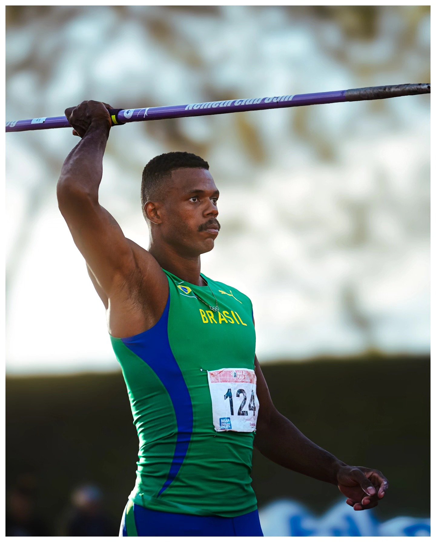 José Ferreira Santana domina el decathlon y retiene su corona sudamericana