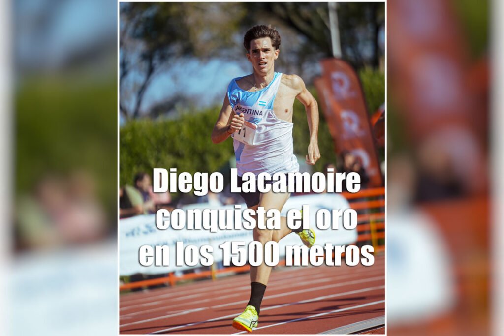 Diego Lacamoire conquista el oro en los 1500 metros 1 Diego Lacamoire conquista el oro en los 1500 metros