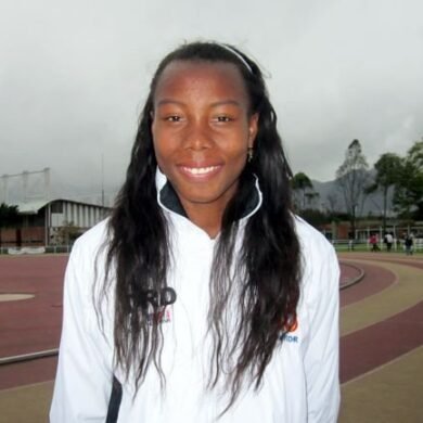 Evelis Aguilar hace historia con 49.80 en los 400 metros planos