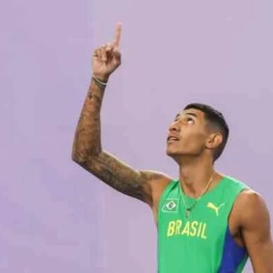 Matheus Lima deslumbra en 300m vallas en Diamond League