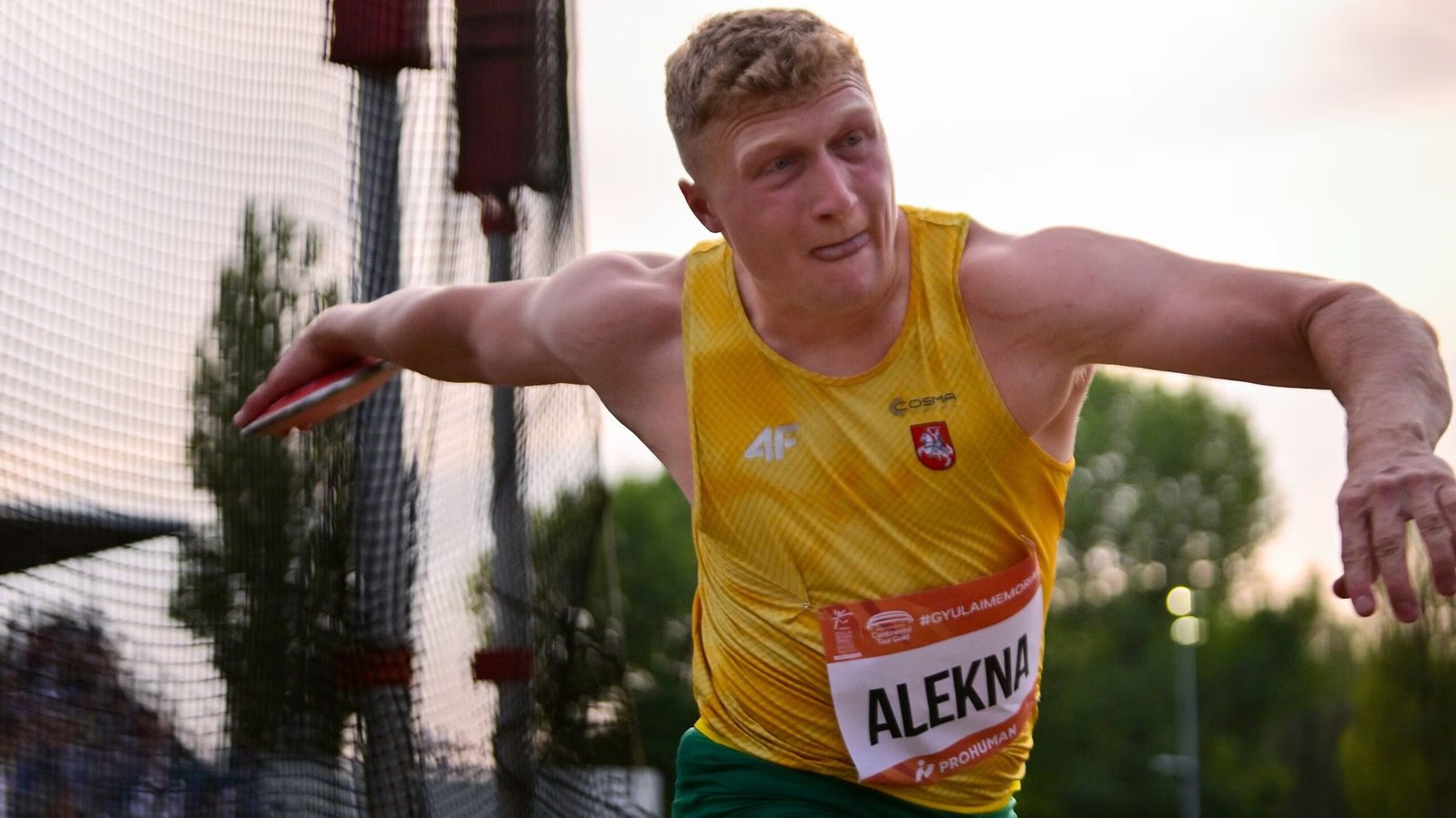 Récord mundial en lanzamiento de disco Alekna rompe la barrera de los 75 m