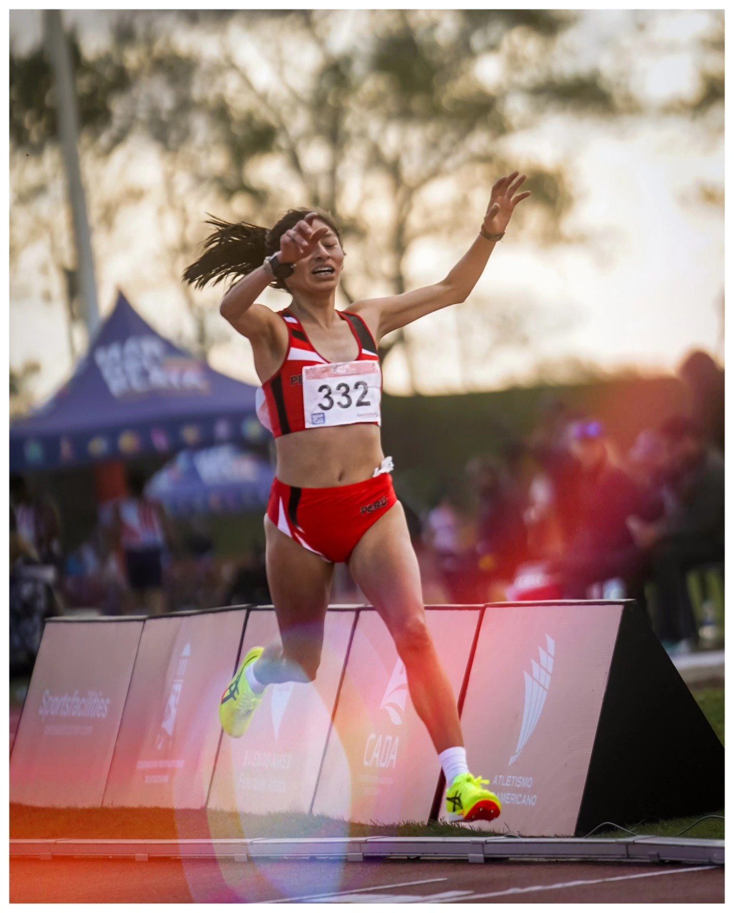 Sheyla Eulogio conquista el oro en los 5000 metros femeninos en Mar del Plata