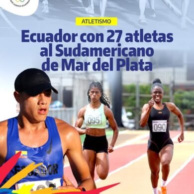 Ecuador va por la gloria en Sudamericano de Atletismo